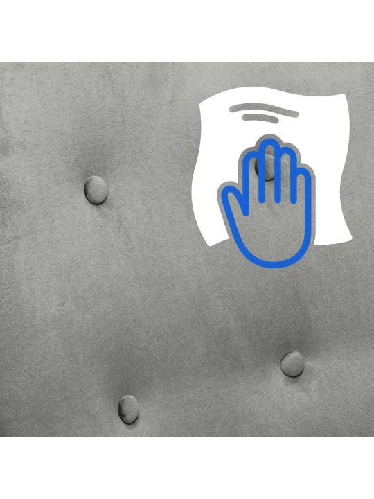 balansoar Sanka catifea, gri balansoar Sanka catifea, gri