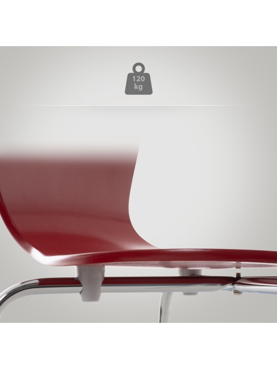 Scaun vizitator Calisto, roșu Scaun vizitator Calisto, roșu