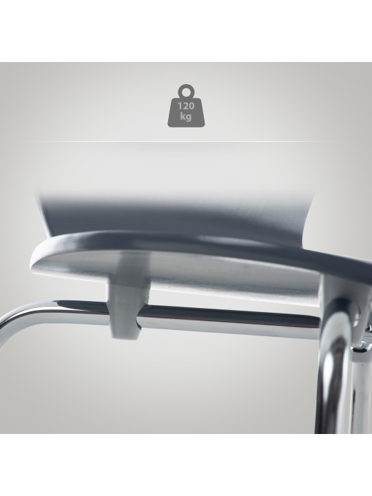 Scaun vizitator Calisto, gri Scaun vizitator Calisto, gri