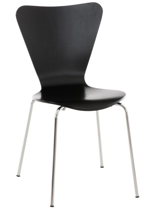 Scaun vizitator Calisto, negru