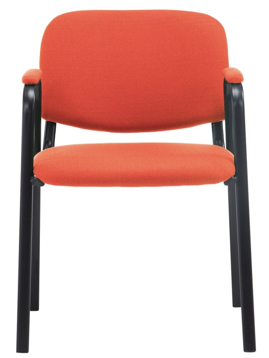 Scaun vizitator Ken PRO material, roșu