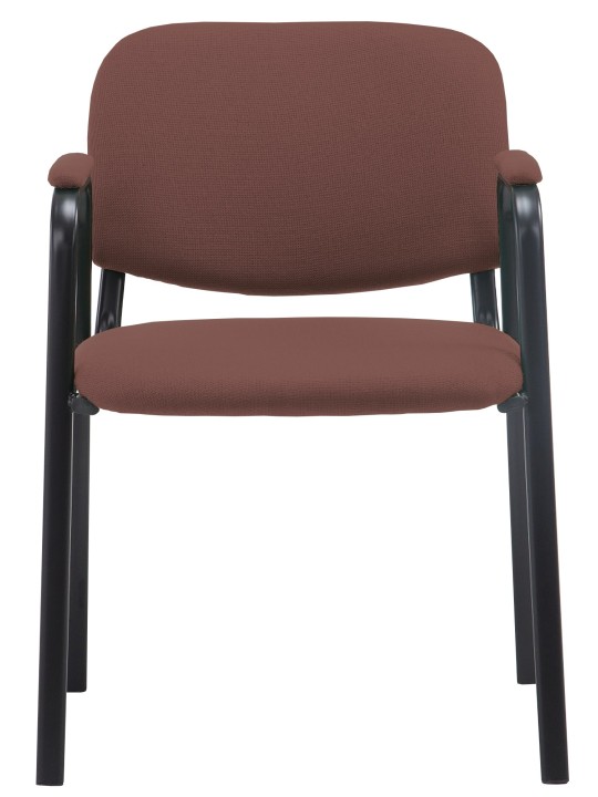 Scaun vizitator Ken PRO material, maro