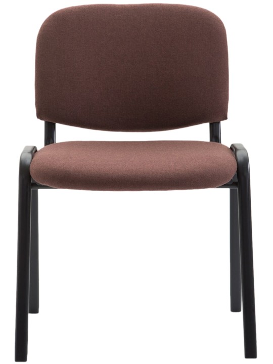 Scaun vizitator Ken V2 stofa, maro