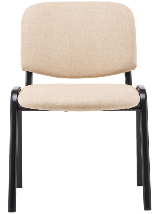 Scaun vizitator Ken V2 stofa, crem