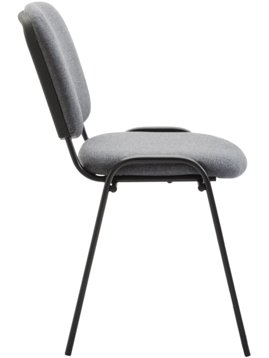Scaun vizitator Ken V2 stofa, gri