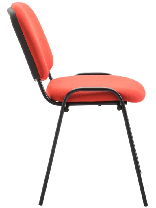 Scaun vizitator Ken V2 stofa, roșu