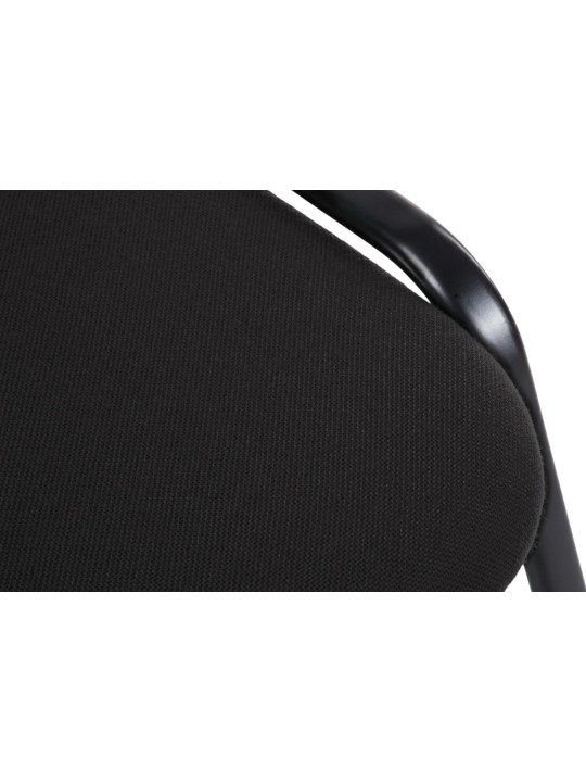 Scaun vizitator Ken V2 stofa, negru