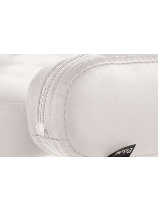 Scaun de lucru Dublin imitatie piele, alb