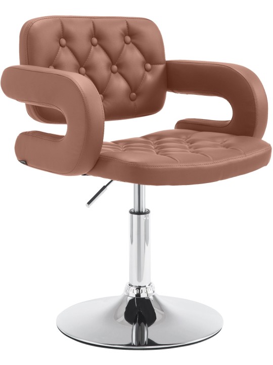 Sezlong Dublin imitatie piele, coniac