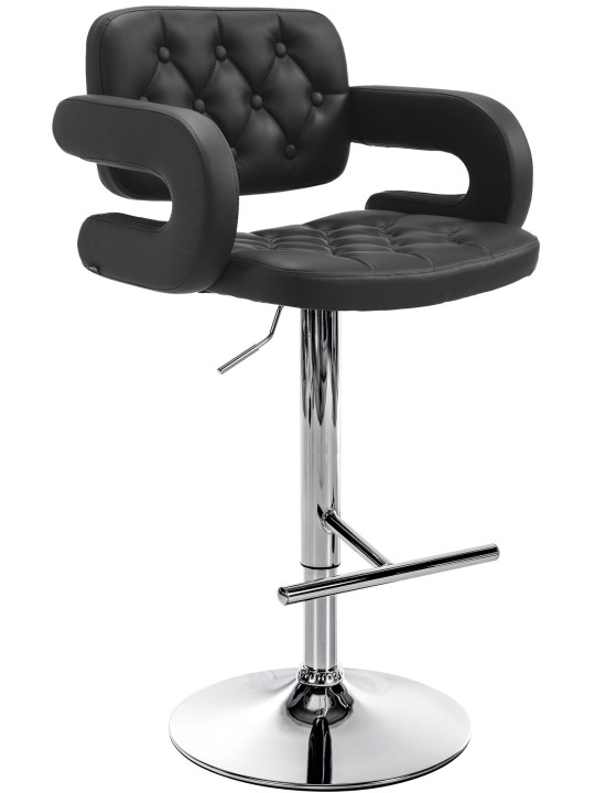 Scaun de bar Dublin C, negru