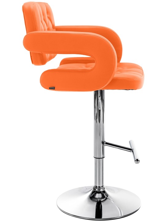 Scaun de bar Dublin C, portocaliu