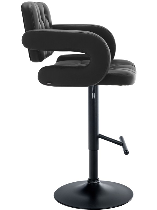 Scaun de bar Dublin, negru