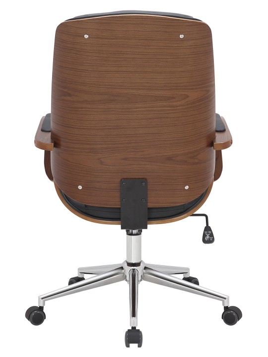 Scaun de birou Yankton, nuc/negru