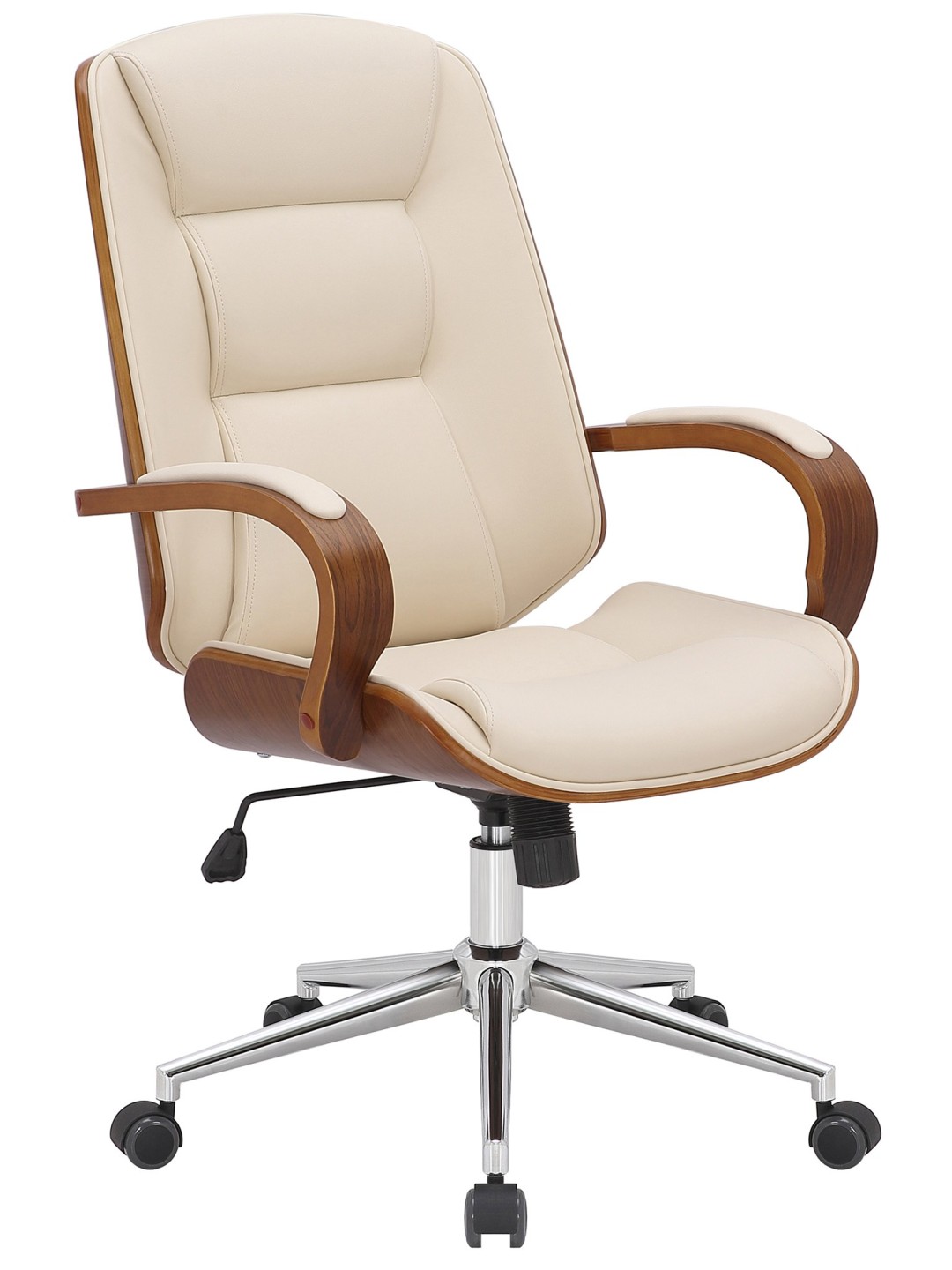 Scaun de birou Yankton, nuc/crem