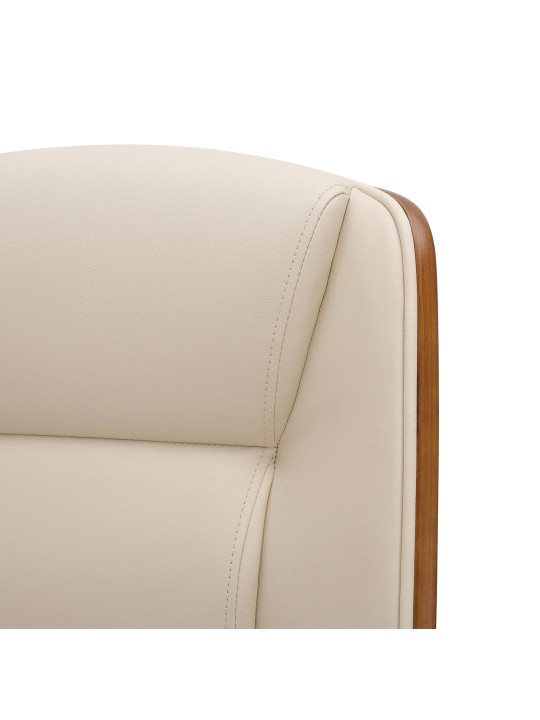 Scaun de birou Yankton, nuc/crem