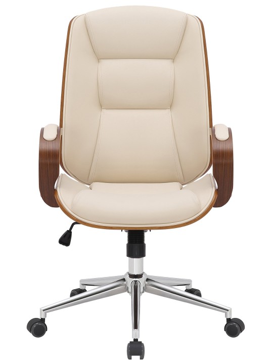 Scaun de birou Yankton, nuc/crem