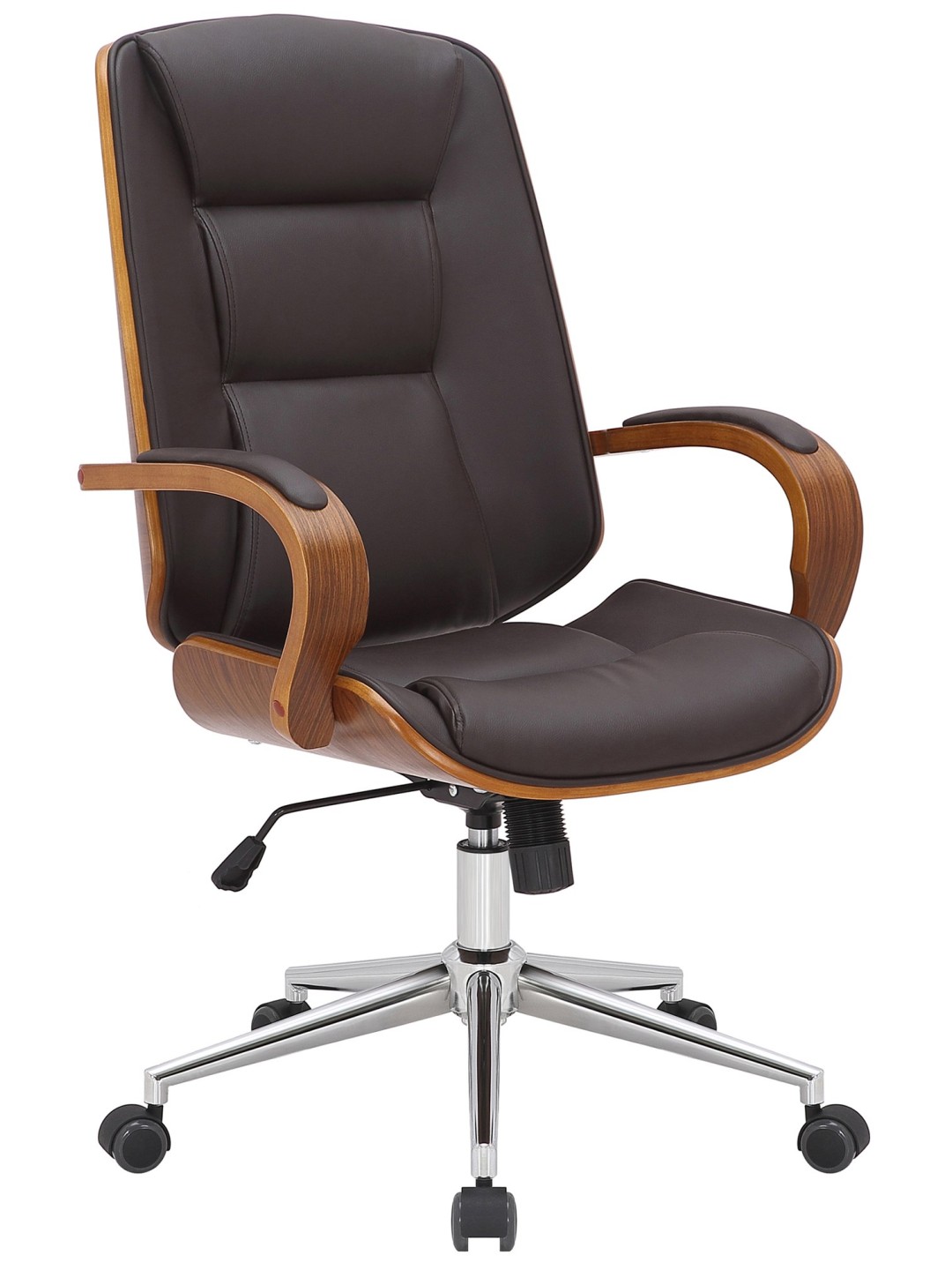 Scaun de birou Yankton, nuc/maro