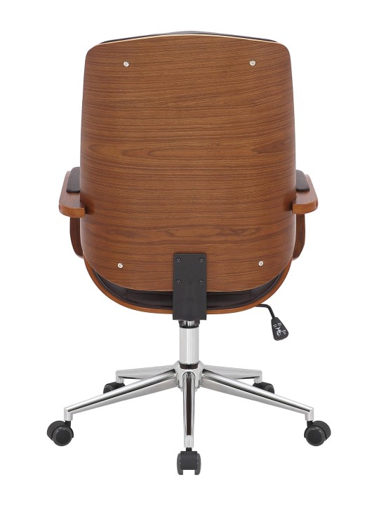 Scaun de birou Yankton, nuc/maro