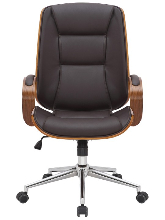 Scaun de birou Yankton, nuc/maro