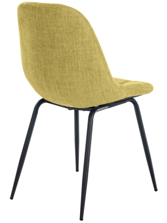 Set 2 scaune Tom stofa, verde deschis