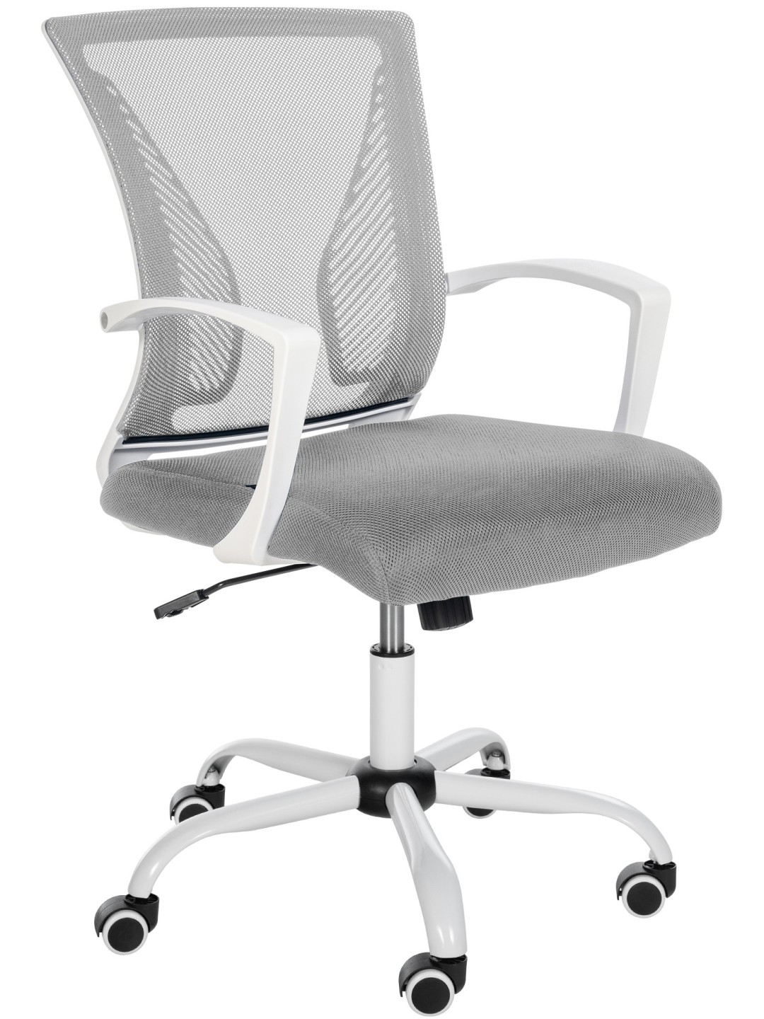 Scaun de birou Tracy W, gri deschis