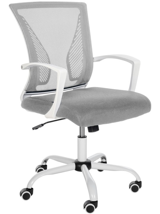 Scaun de birou Tracy W, gri deschis