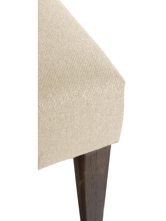 Set 2 scaune de sufragerie Lisburn Fabric, crem Set 2 scaune de sufragerie Lisburn Fabric, crem