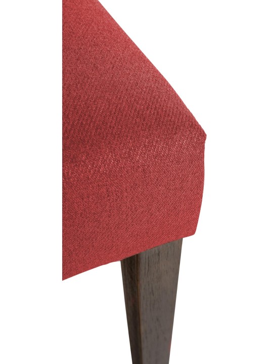 Set 2 scaune de sufragerie Lisburn Fabric, roșu Set 2 scaune de sufragerie Lisburn Fabric, roșu