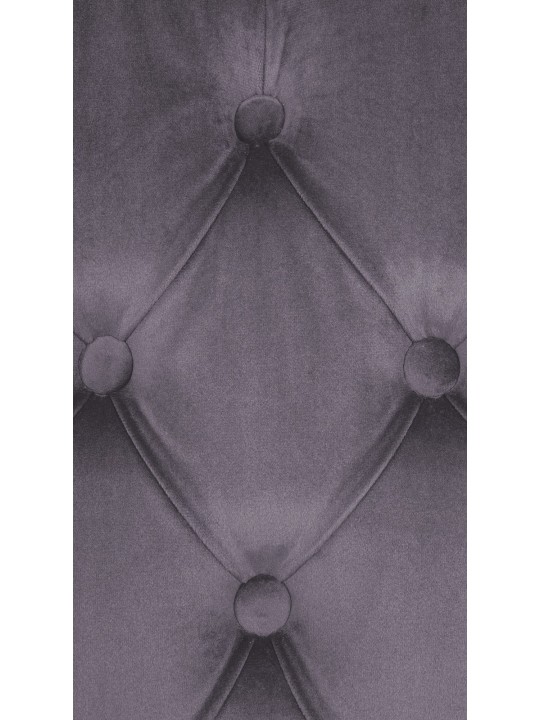 Set 2 scaune de sufragerie catifea Lisburn, gri închis Set 2 scaune de sufragerie catifea Lisburn, gri închis