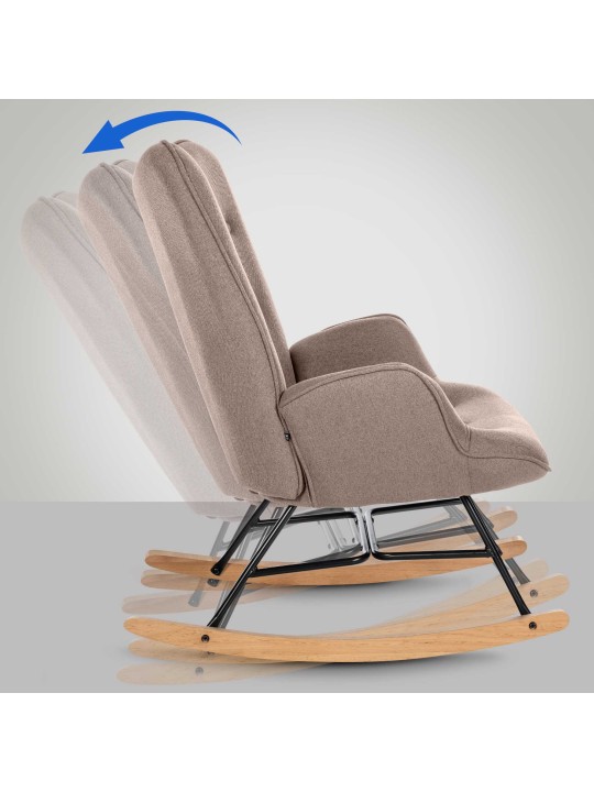 Scaun Sanka stofa, taupe Scaun Sanka stofa, taupe