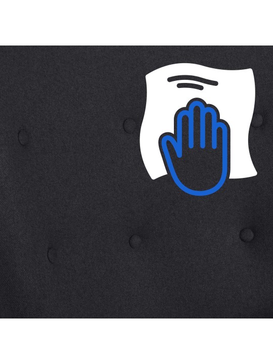 Scaun Sanka stofa, negru Scaun Sanka stofa, negru