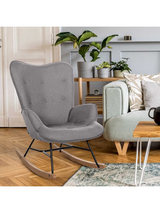 Scaun Sanka stofa, gri Scaun Sanka stofa, gri