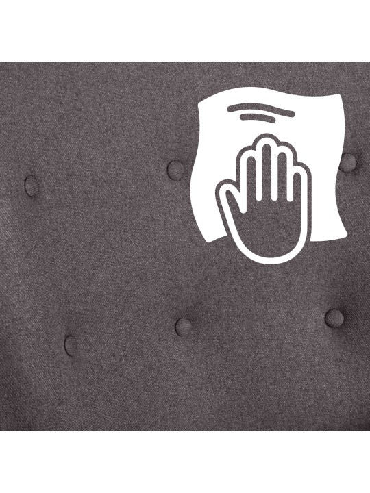 Scaun Sanka stofa, gri închis Scaun Sanka stofa, gri închis