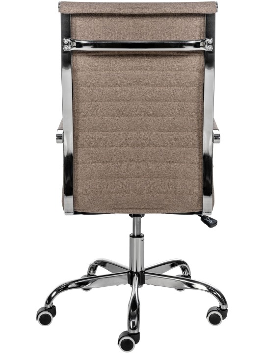 Scaun de birou Amadora material, taupe