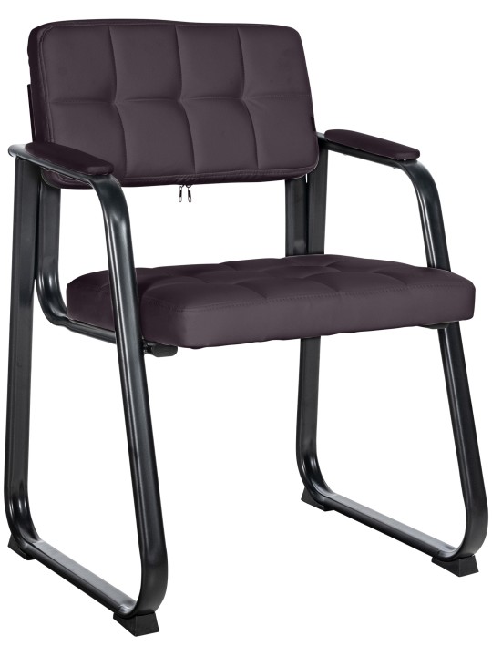 Scaun vizitator Canada B imitatie piele, maro Scaun vizitator Canada B imitatie piele, maro