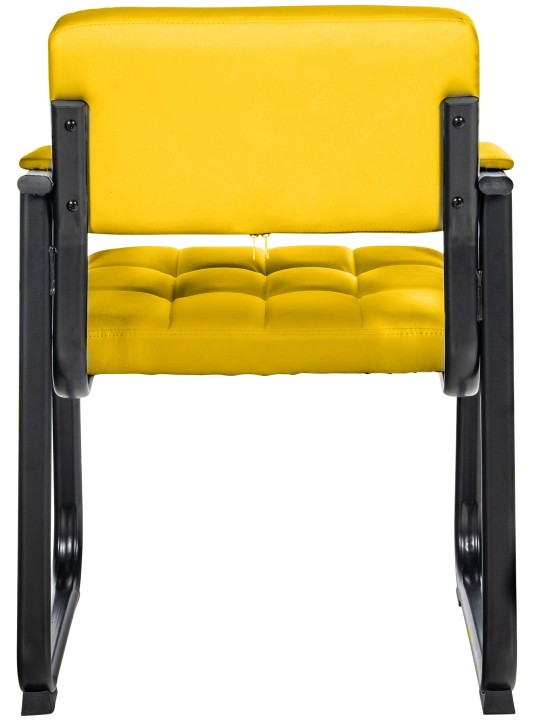 Scaun vizitator Canada B imitatie piele, galben Scaun vizitator Canada B imitatie piele, galben