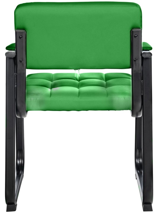 Scaun vizitator Canada B imitatie piele, verde Scaun vizitator Canada B imitatie piele, verde
