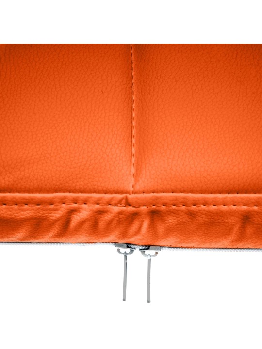 Scaun vizitator Canada B imitatie piele, portocaliu Scaun vizitator Canada B imitatie piele, portocaliu