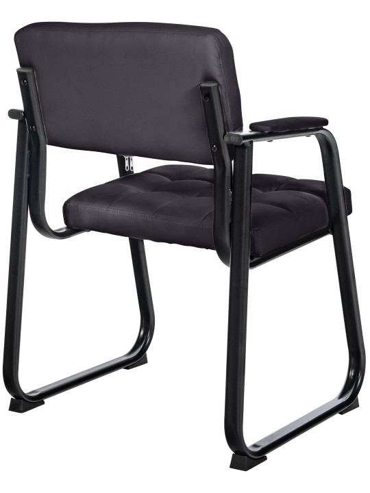 Scaun vizitator Canada B imitatie piele, negru Scaun vizitator Canada B imitatie piele, negru