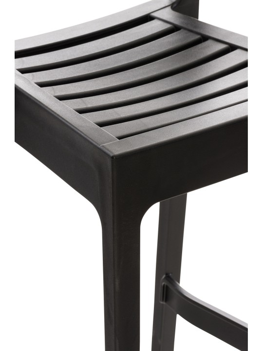 Scaun de bar Ares, negru