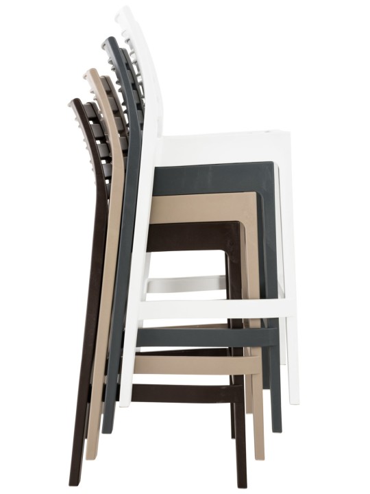 Scaun de bar Ares, culoarea noroiului