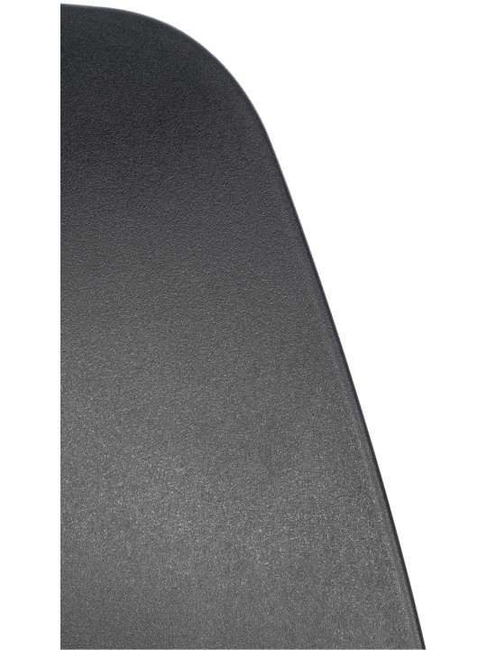 Set 2 scaune de bar Gilbert plastic, negru