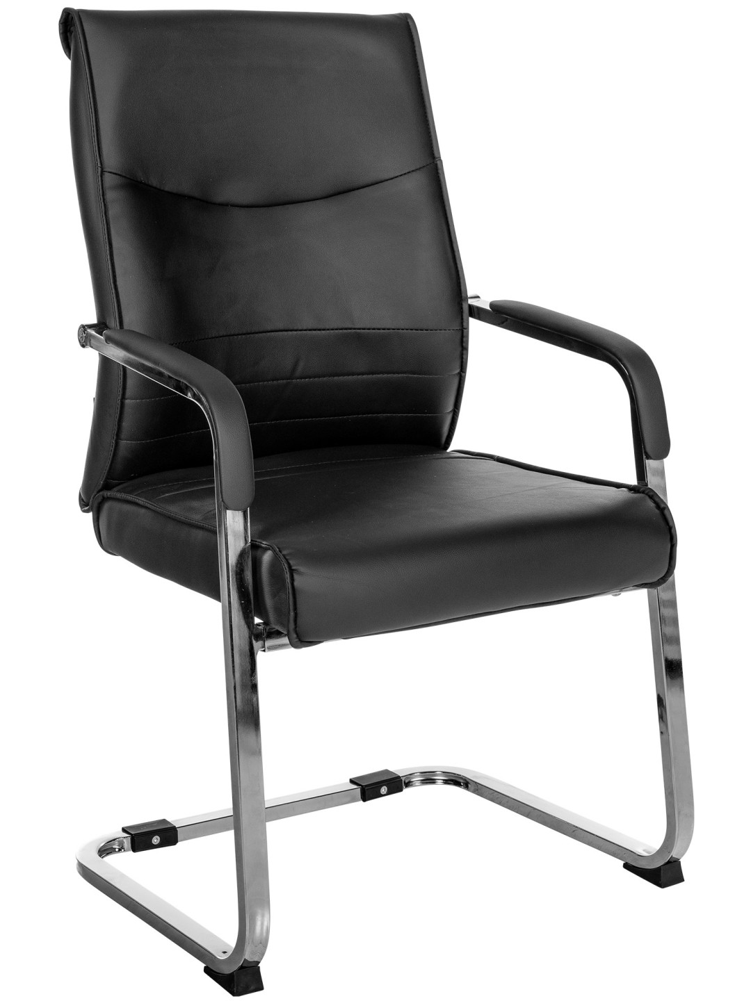 Scaun vizitator Hobart, negru