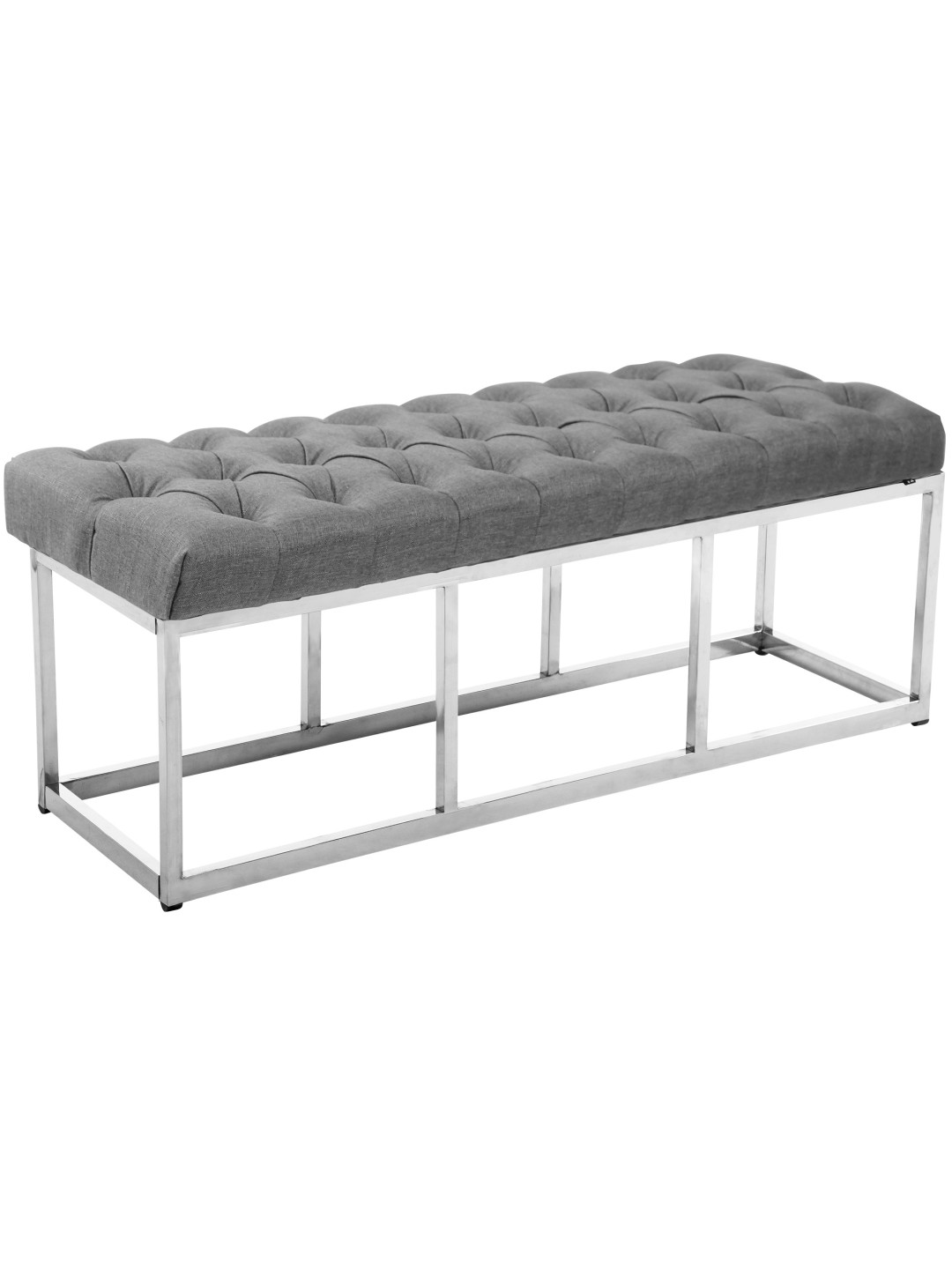 Bancheta Amun stofa E120, gri