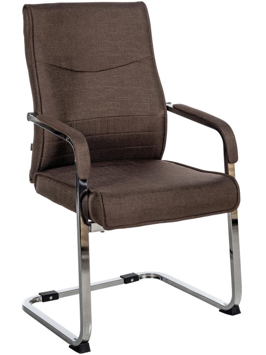 Scaun vizitator stofa Hobart, maro