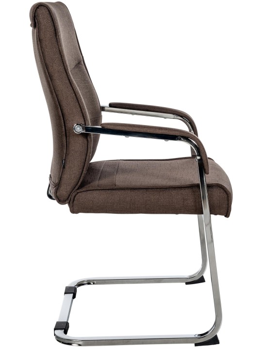 Scaun vizitator stofa Hobart, maro