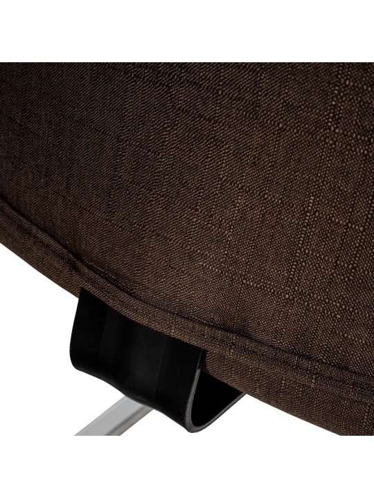 Scaun vizitator stofa Hobart, maro