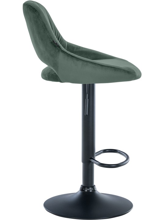 Set 2 scaune de bar Milet catifea B, verde Set 2 scaune de bar Milet catifea B, verde