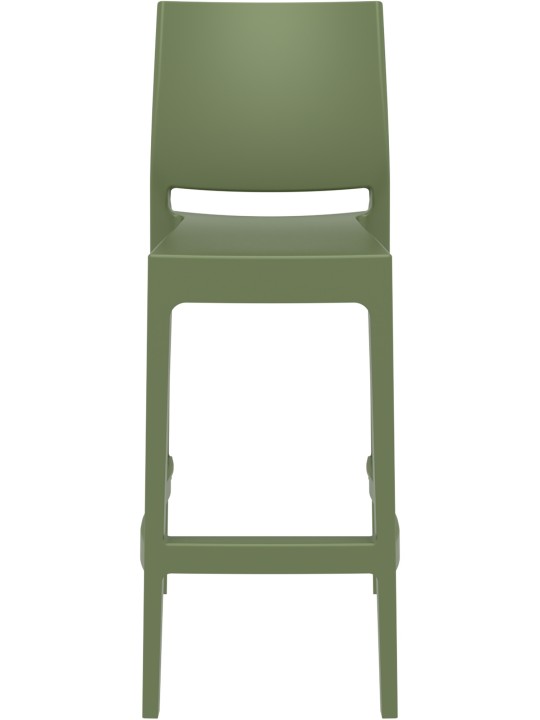 Scaun de bar Maya, măsliniu