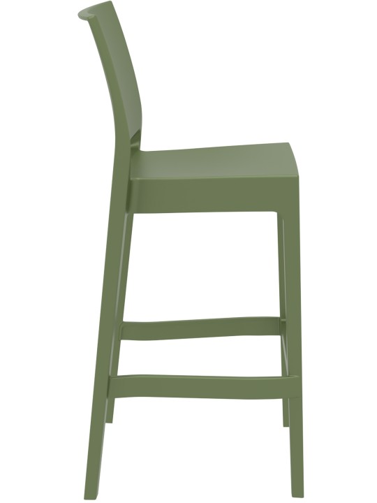 Scaun de bar Maya, măsliniu